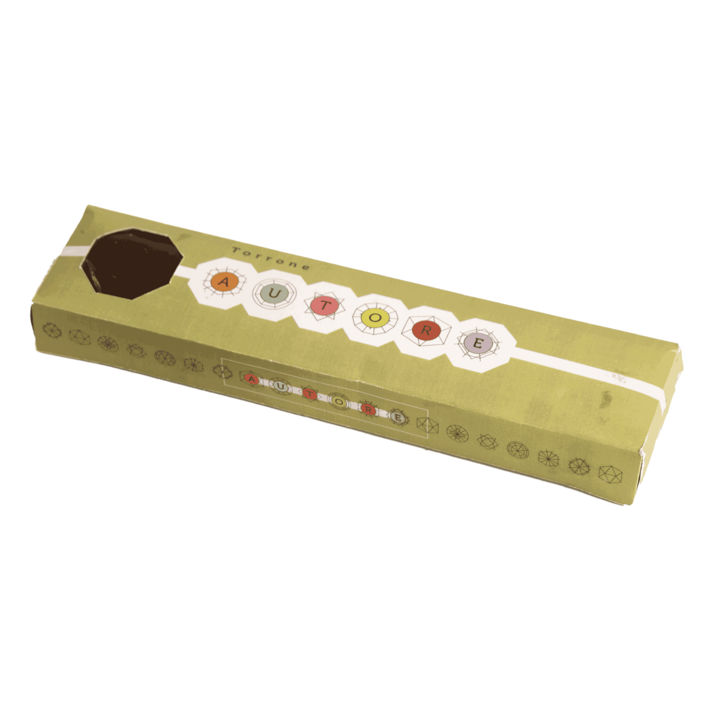 Torrone friabile al Pan di Spagna ricoperto di cioccolato - 150 gr