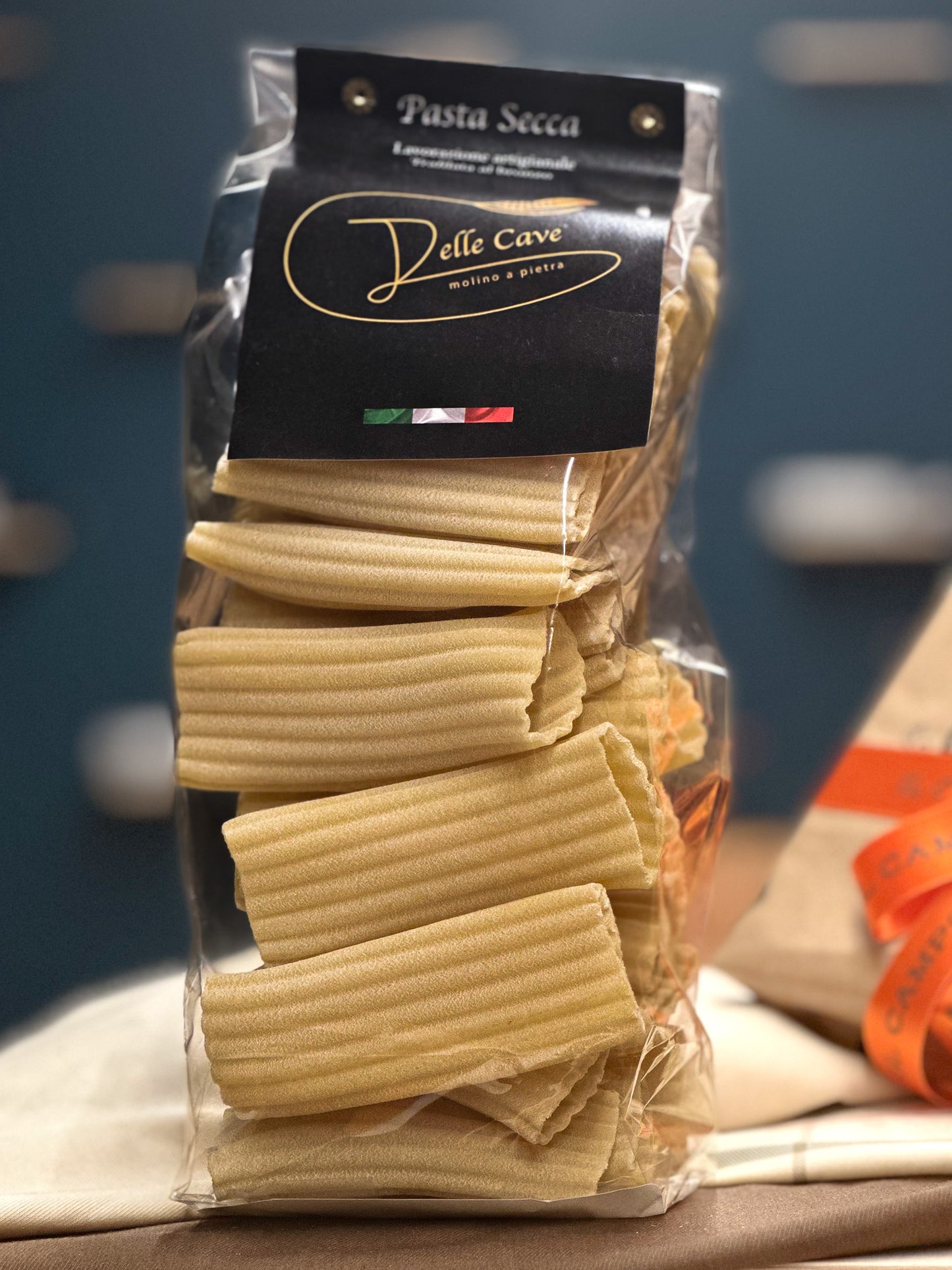 Paccheri ondulati artigianali trafilati al bronzo