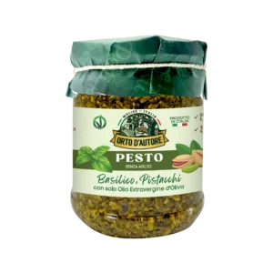 Pesto di Basilico e Pistacchi
