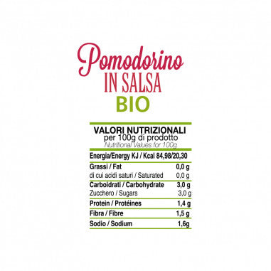 Pomodorino in Salsa Bio