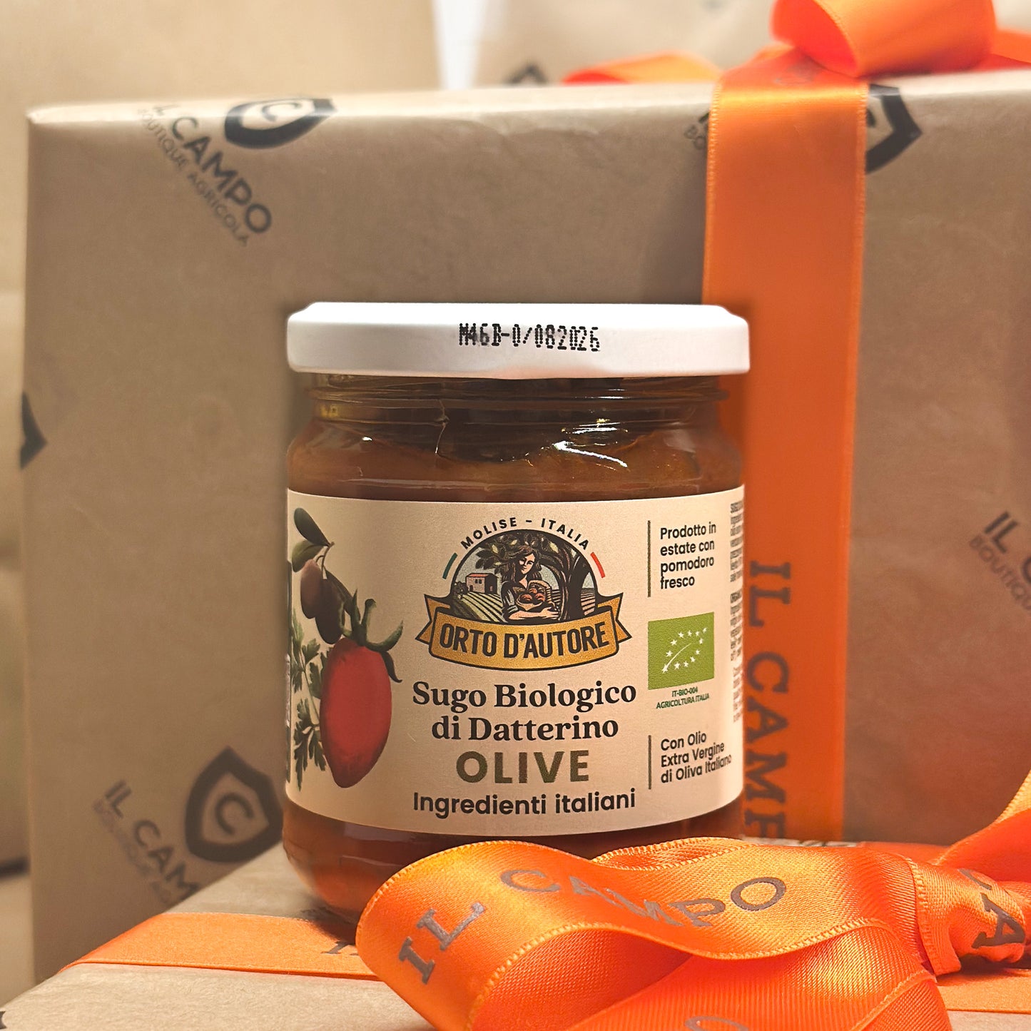 Sugo Biologico di Datterino alle Olive