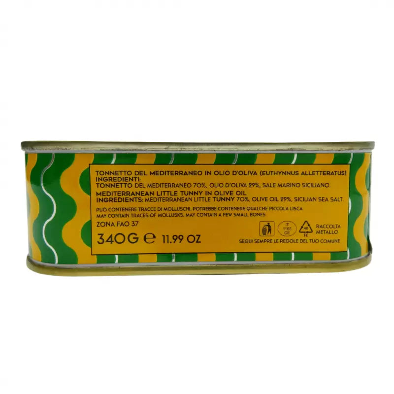 Tonnetto del Mediterraneo in Olio d'Oliva