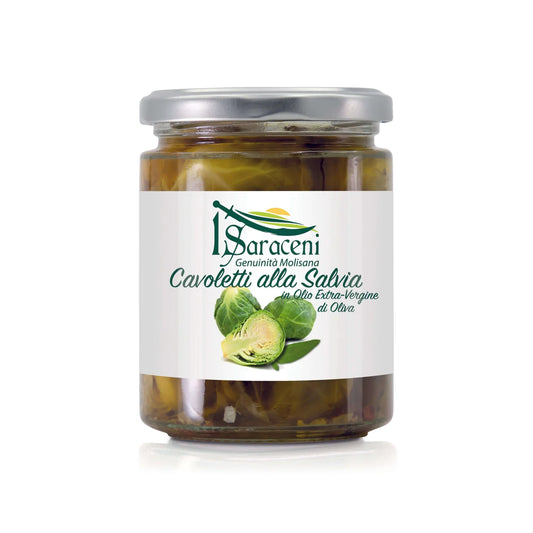Cavoletti alla Salvia in Olio Extravergine di Oliva