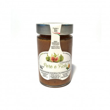 Composta di Pere, Fichi e Mandorle Bio