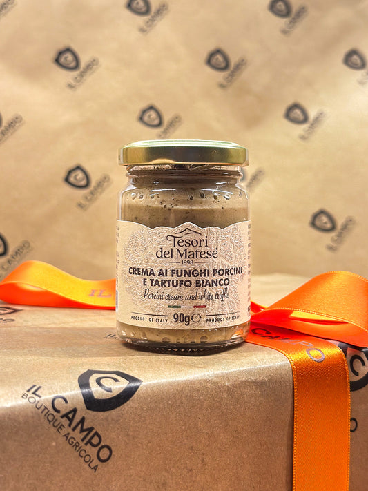 Crema di Funghi Porcini e Tartufo Bianco - 90 gr