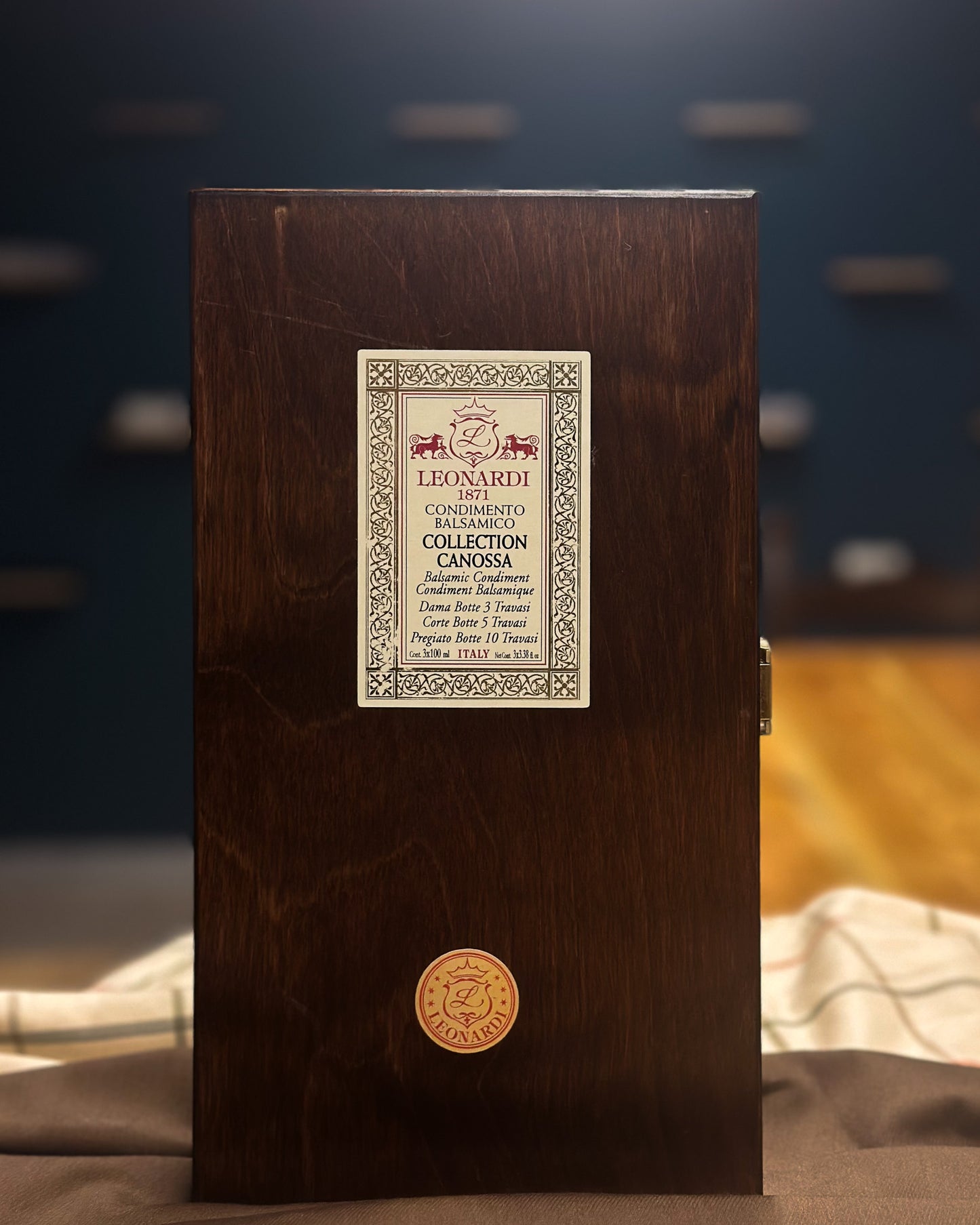 Cofanetto "Canossa" Collezione Condimenti Leonardi