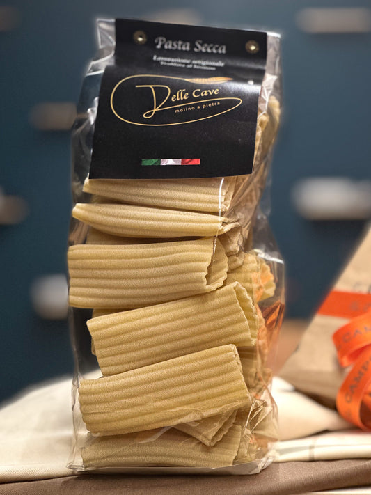 Paccheri ondulati artigianali trafilati al bronzo