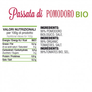 Salsa di Pomodoro Bio