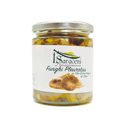 Funghi Pleurotus in Olio Extravergine di Oliva