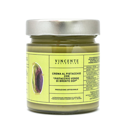 Crema al Pistacchio con “Pistacchio Verde di Bronte DOP”