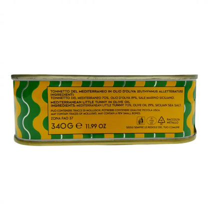 Tonnetto del Mediterraneo in Olio d'Oliva