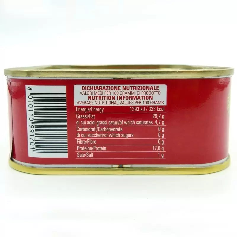 Tonno rosso in latta “Antiche tonnare di Marzamemi”
