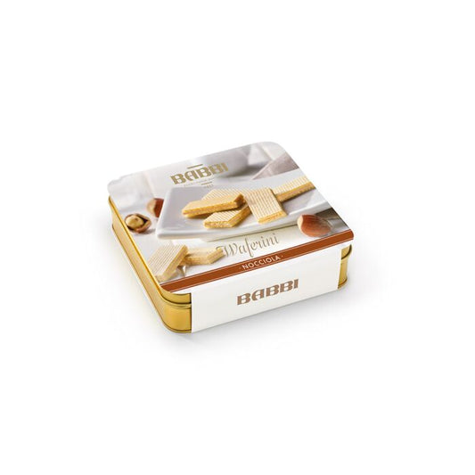 Waferini Oro NOCCIOLA - Confezione in latta da 190 gr